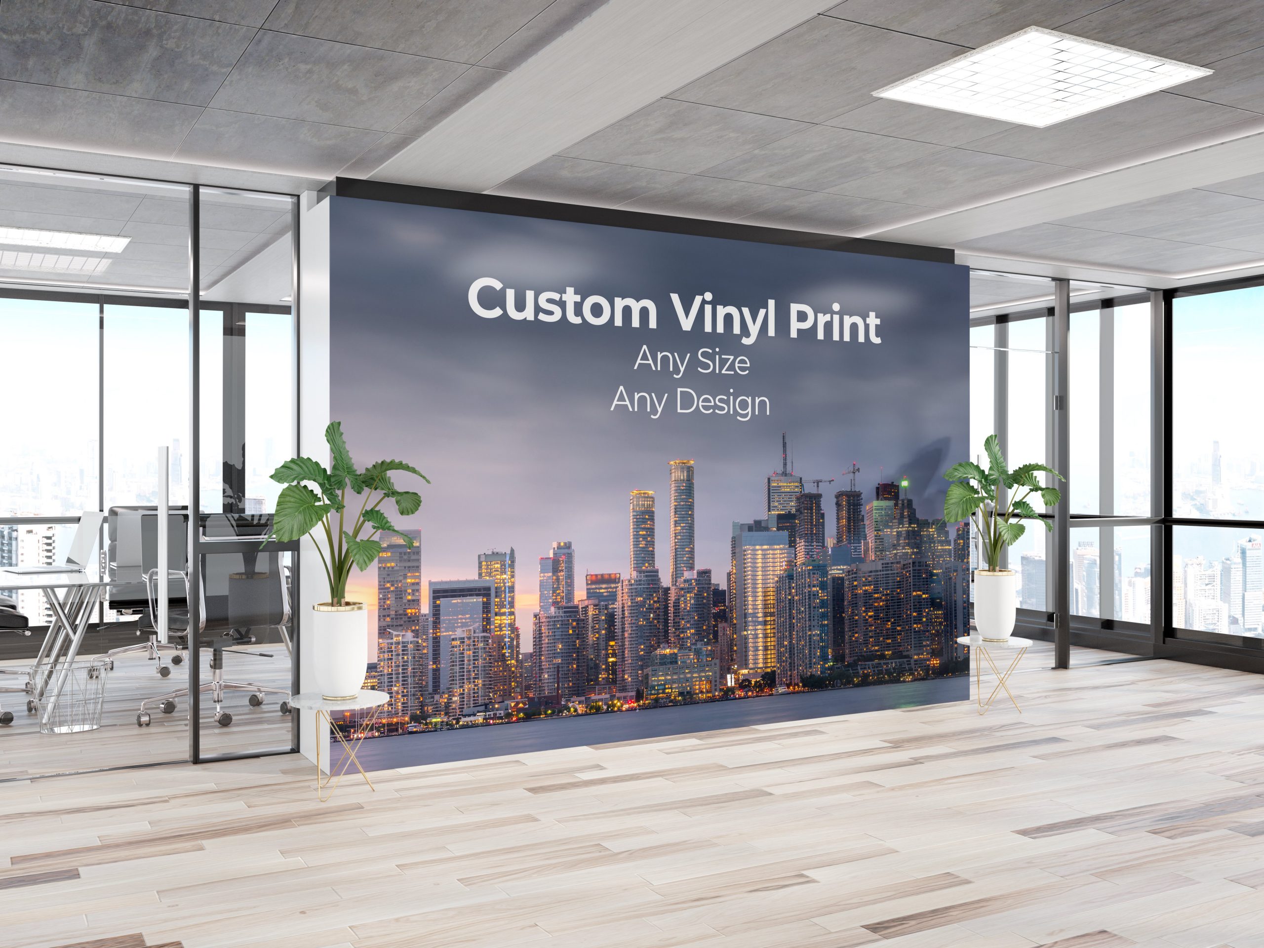 Vinyl Perekat Abu-abu Super Gloss